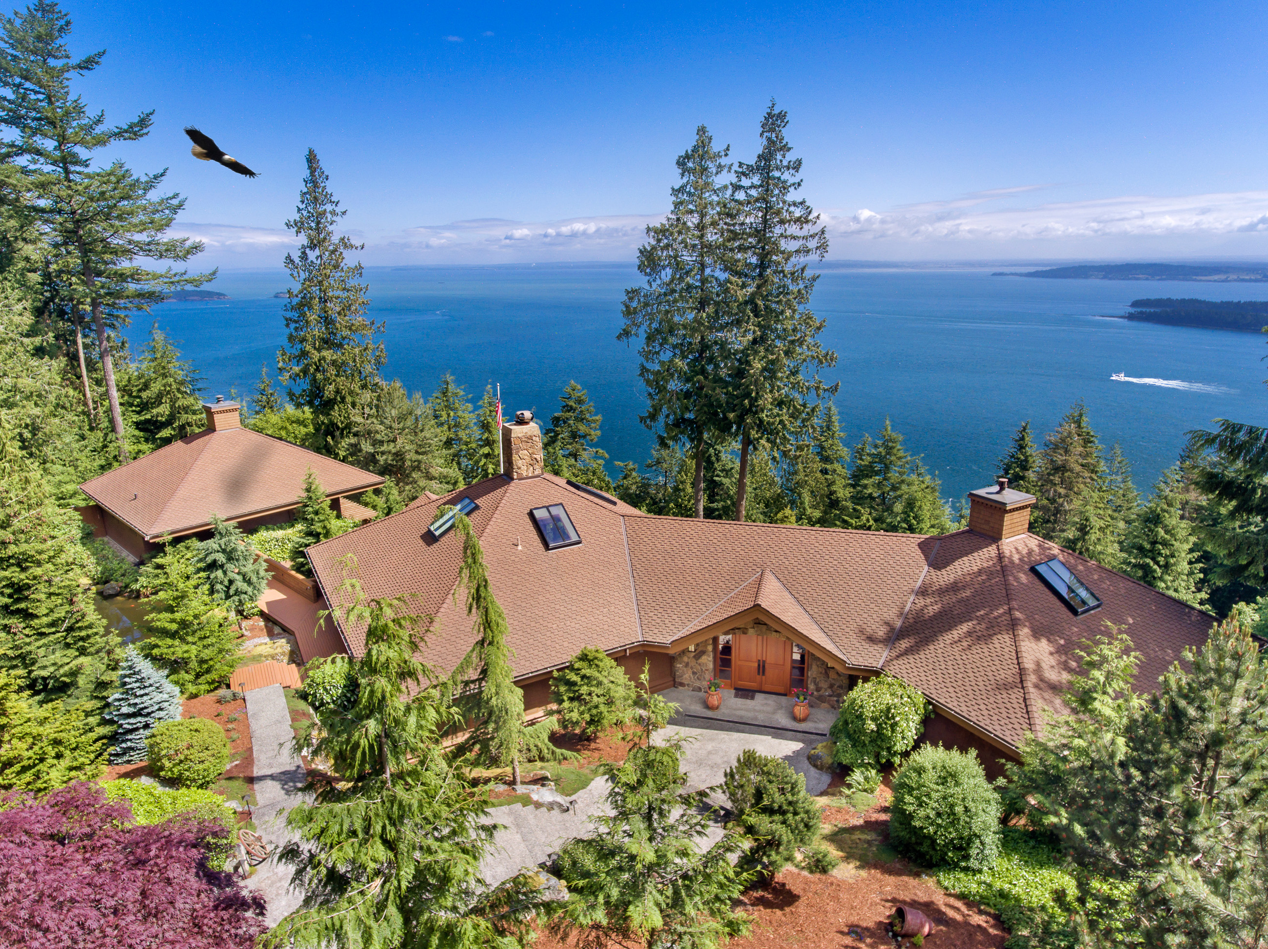 San Juan Island aerial photography